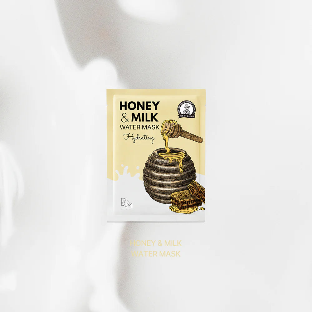 Veido kaukė dovanų: Honey & Milk Water Mask, 1 vnt.