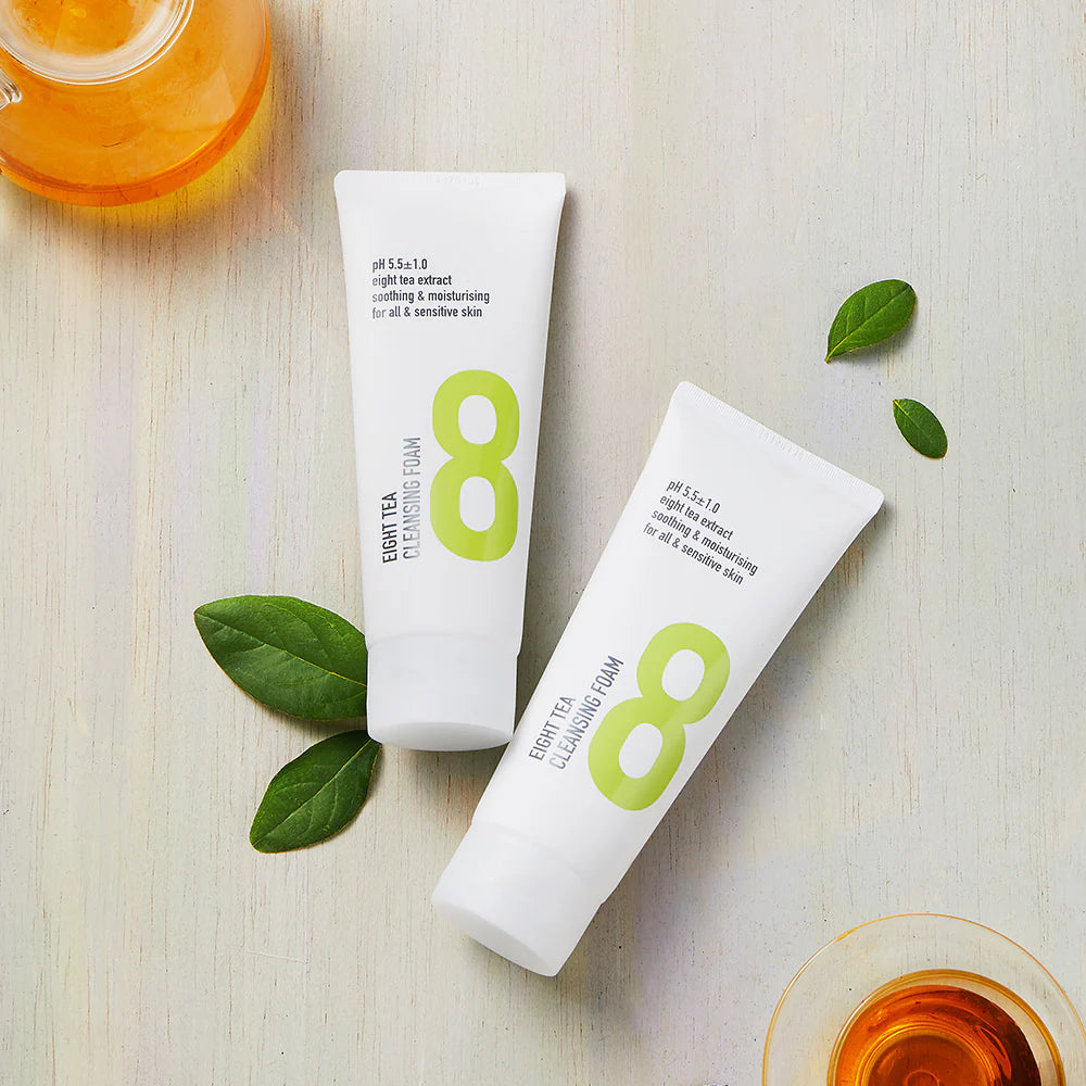 Valomosios veido putos Eight Tea Cleansing Foam