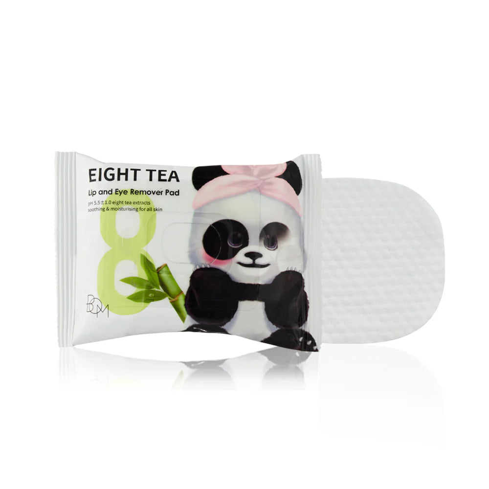 Valomieji diskeliai Eight Tea Lip and Eye Remover Pad