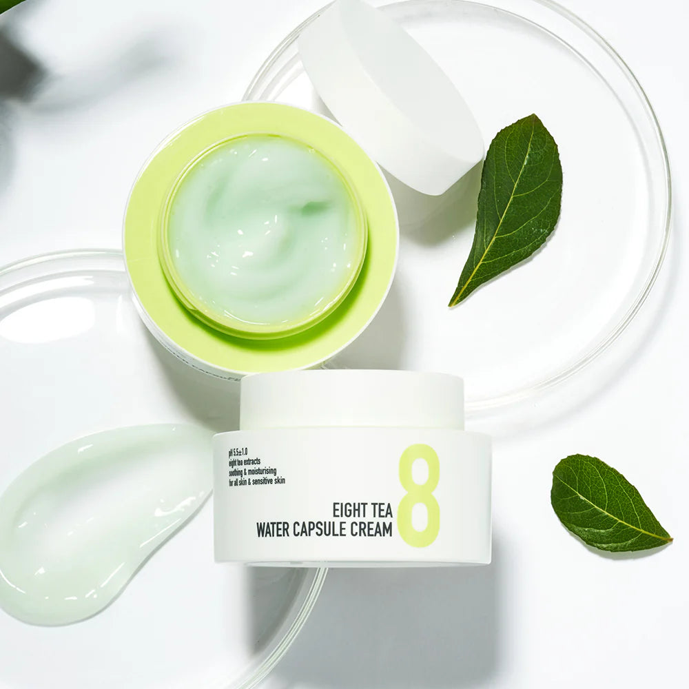 Drėkinamasis kremas Eight Tea Water Capsule Cream