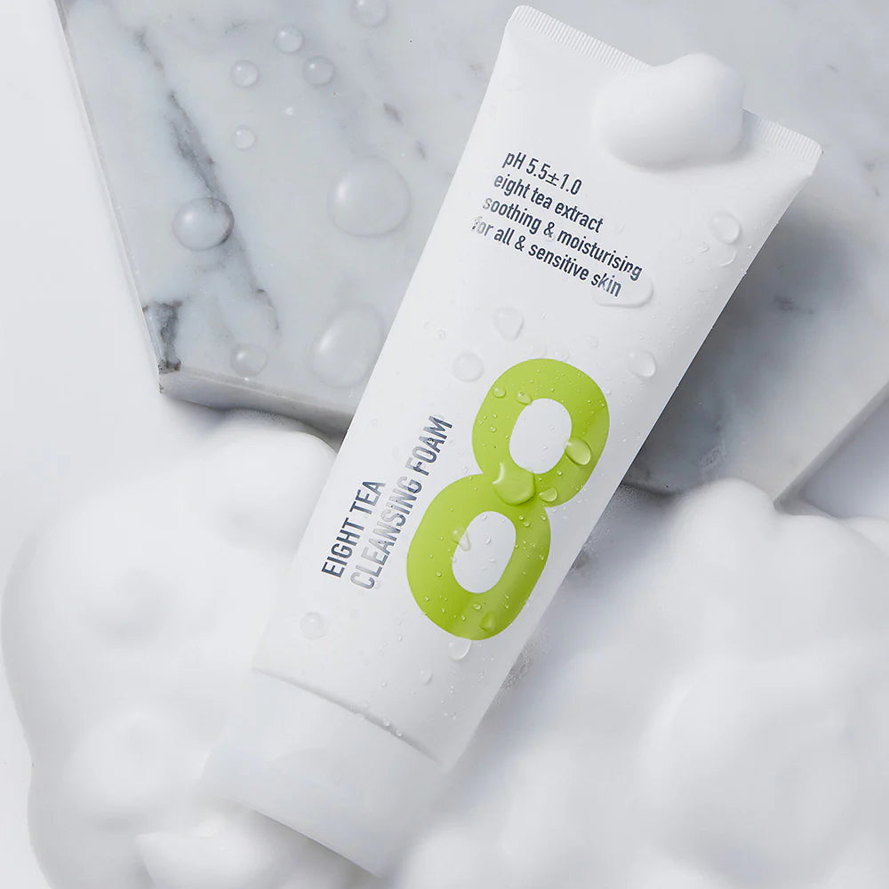 Valomosios veido putos Eight Tea Cleansing Foam