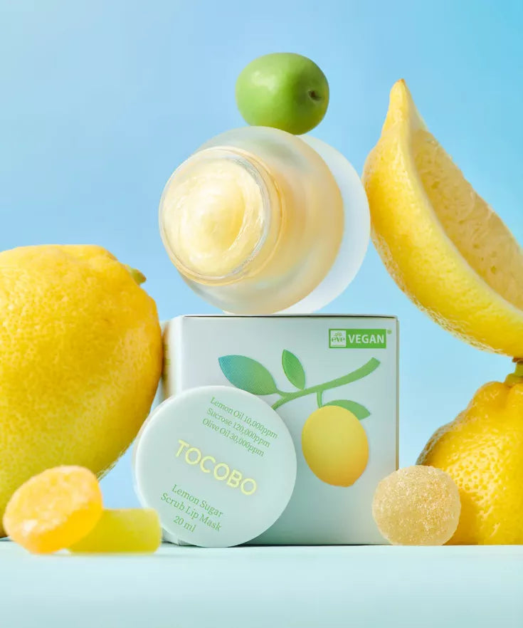 Lemon Sugar Scrub Lip Mask - lūpų kaukė-šveitiklis, 20 ml.