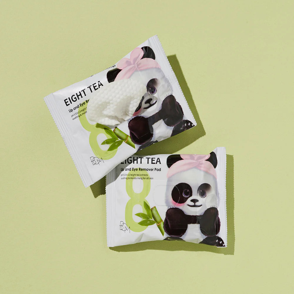 Valomieji diskeliai Eight Tea Lip and Eye Remover Pad