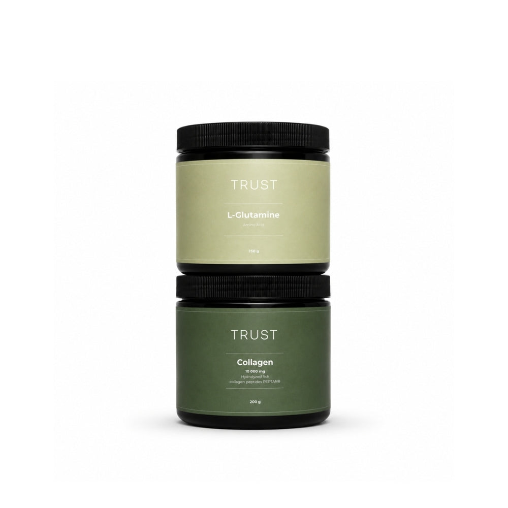 Rinkinys: TRUST Kolagenas + L-glutaminas