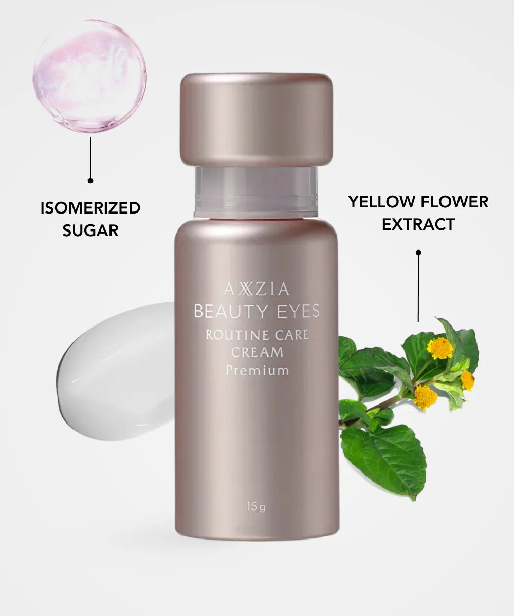 BEAUTY EYES Routine Care Cream Premium - paakių kremas 15ml