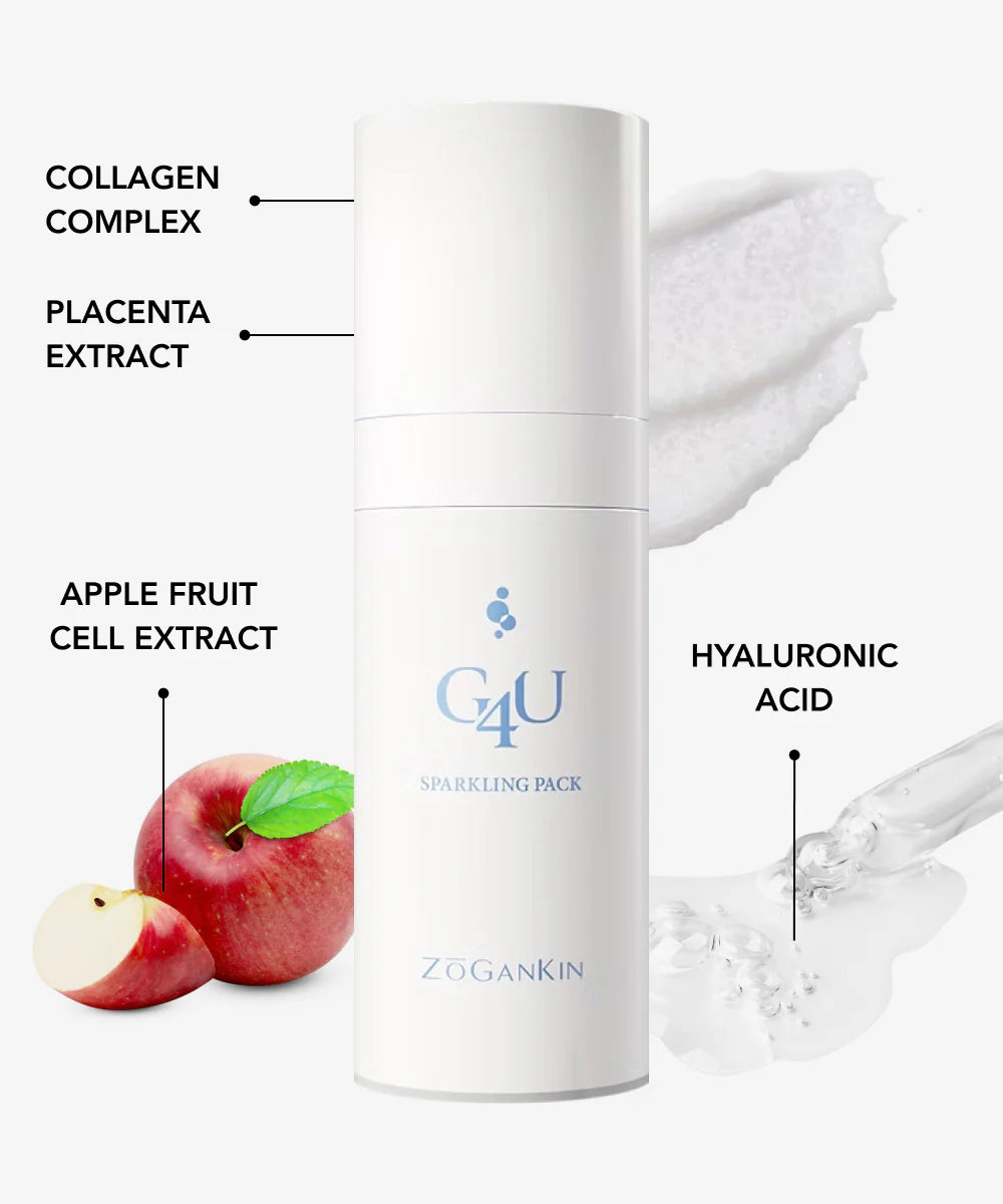 G4U Sparkling pack - CO2 deguonies kaukė 80ml