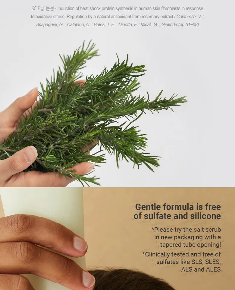 Rosemary Scalp Scrub - galvos odos šveitiklis, 165g