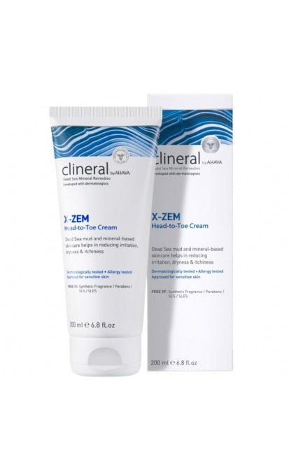 AHAVA Clineral X-ZEM intensyvaus poveikio kūno kremas, 200ml