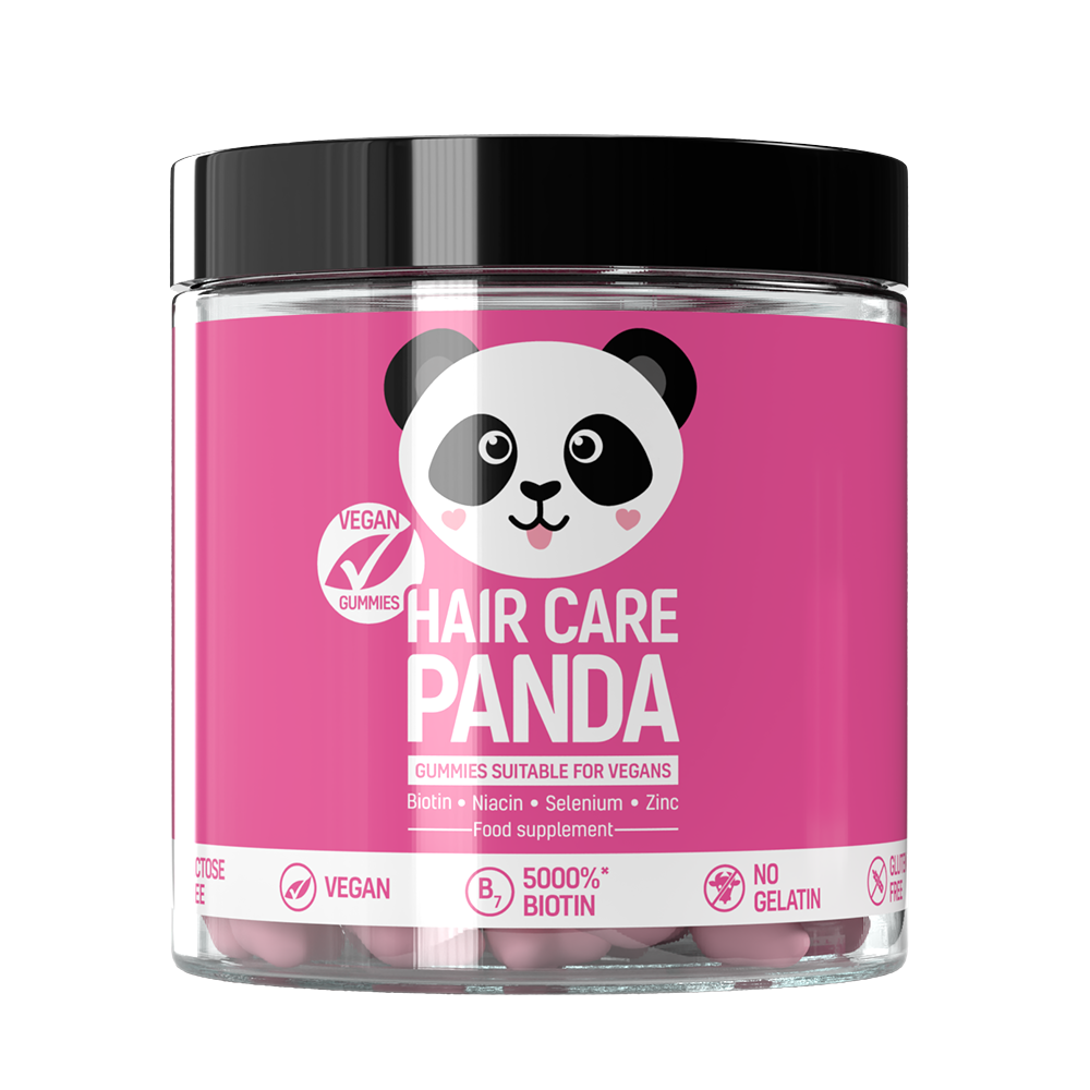 Vegan Gummies-Hair Care Panda-Misiule.lt