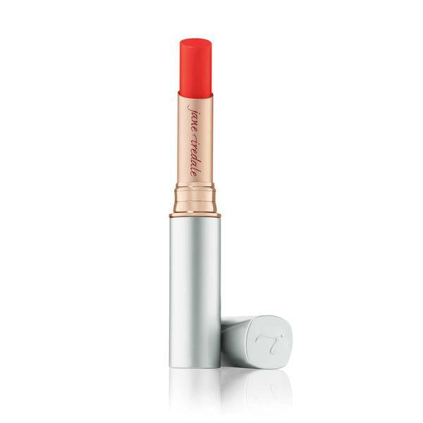 Jane Iredale PureMoist Lipstick in a vibrant coral shade
This rich and hydrating lipstick offers a luxurious, smooth finish with long-lasting color. Its moisturizing formula, infused with nourishing ingredients, ensures a comfortable wear while providing a pop of vibrant color to your lips.