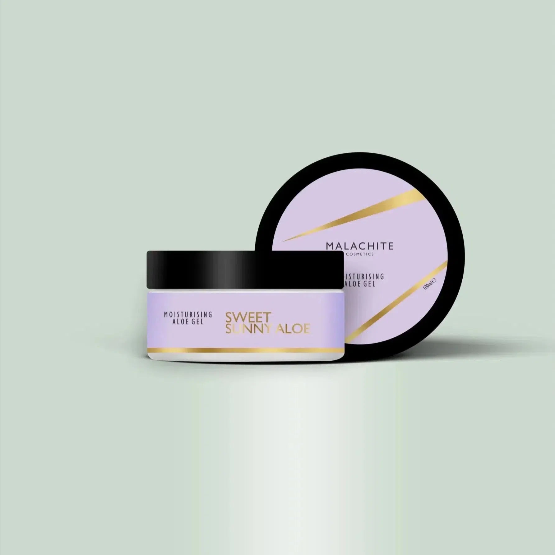 Drėkinantis Aloe gelis Sweet Sunny-MALACHITE COSMETICS-Misiule.lt