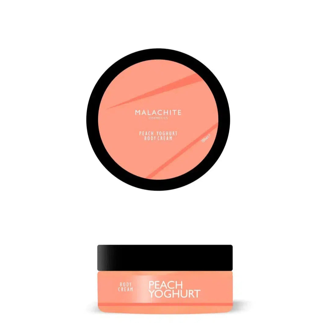 Kūno jogurtas Peach passion-MALACHITE COSMETICS-Misiule.lt