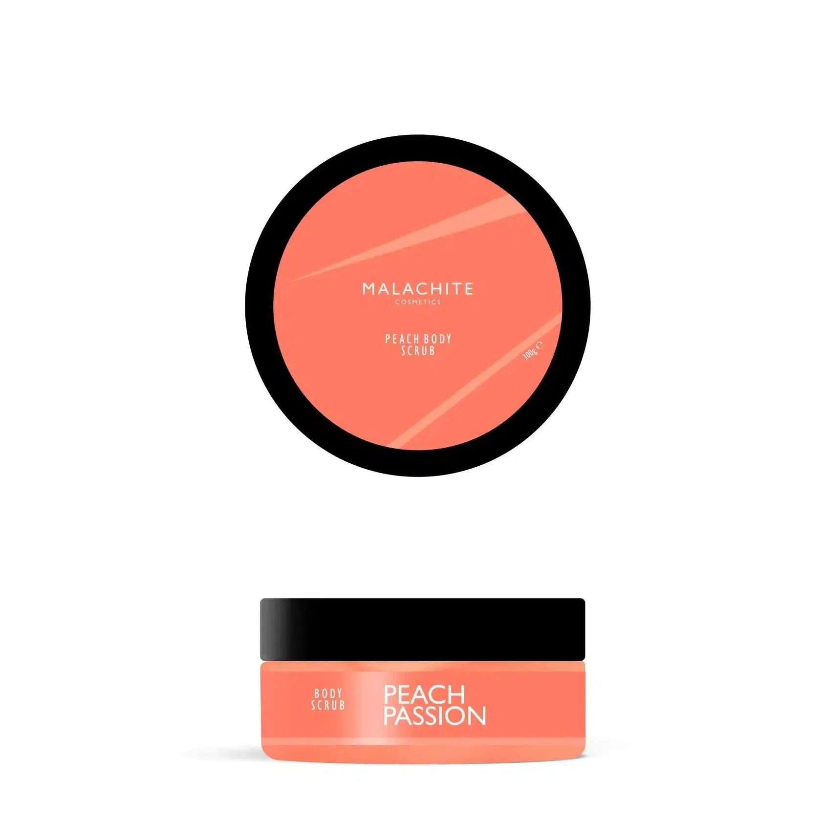 Kūno šveitiklis Peach Passion Scrub-MALACHITE COSMETICS-Misiule.lt