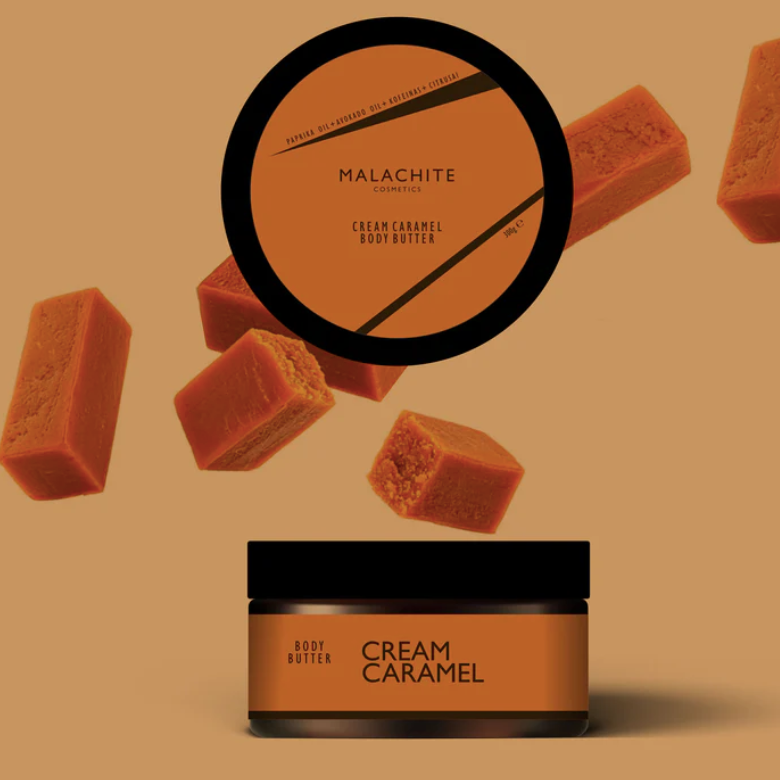 Kūno sviestas Cream Caramel-MALACHITE COSMETICS-Misiule.lt