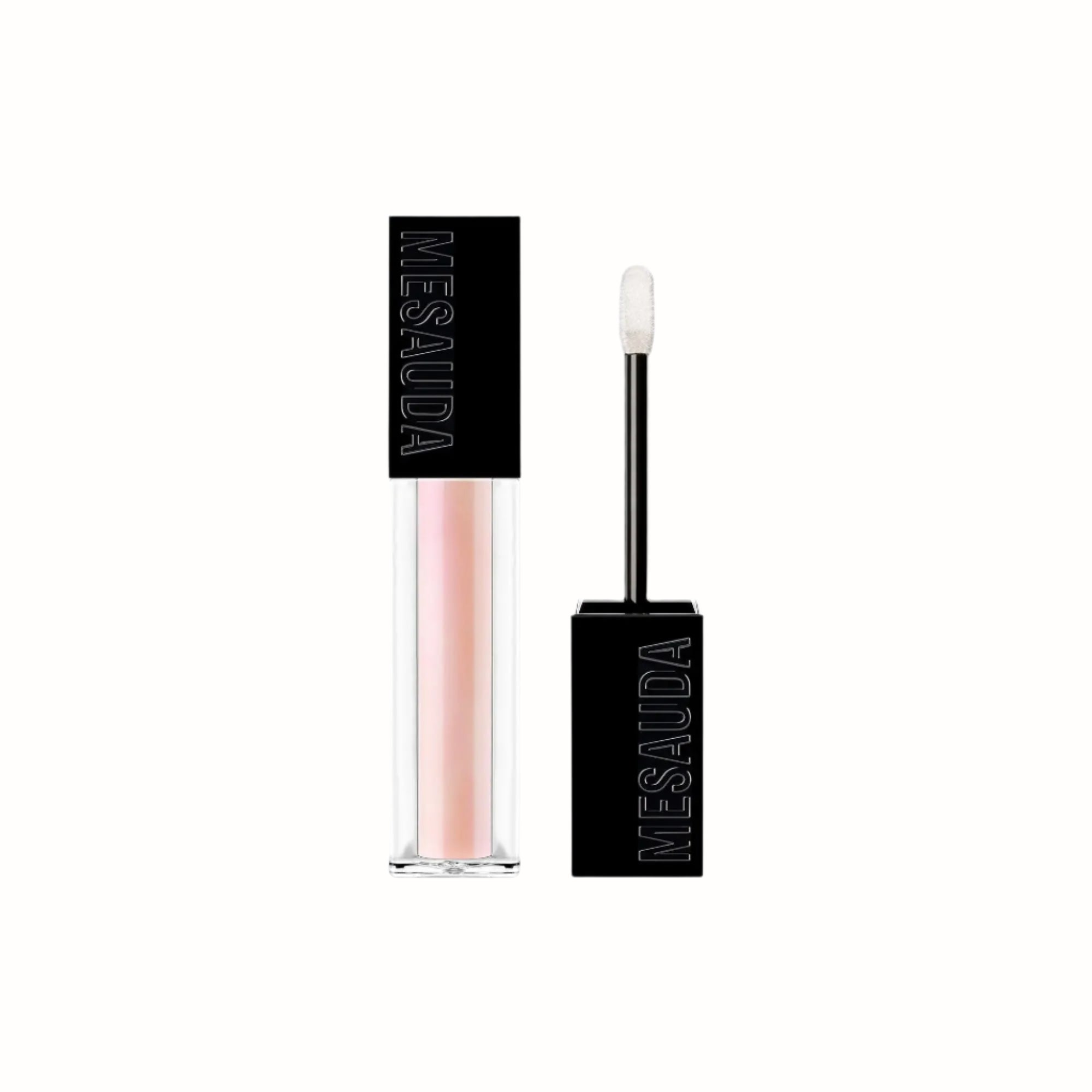 Liquid Eyeshadow-GLOSS-MATRIX-MESAUDA
A sleek, transparent tube of Mesauda liquid eyeshadow featuring a precise applicator for easy and smooth application. The product is housed in a minimalist black and clear packaging, offering a shimmering, long-lasting finish to enhance the eyes with vibrant color and effortless wear.
