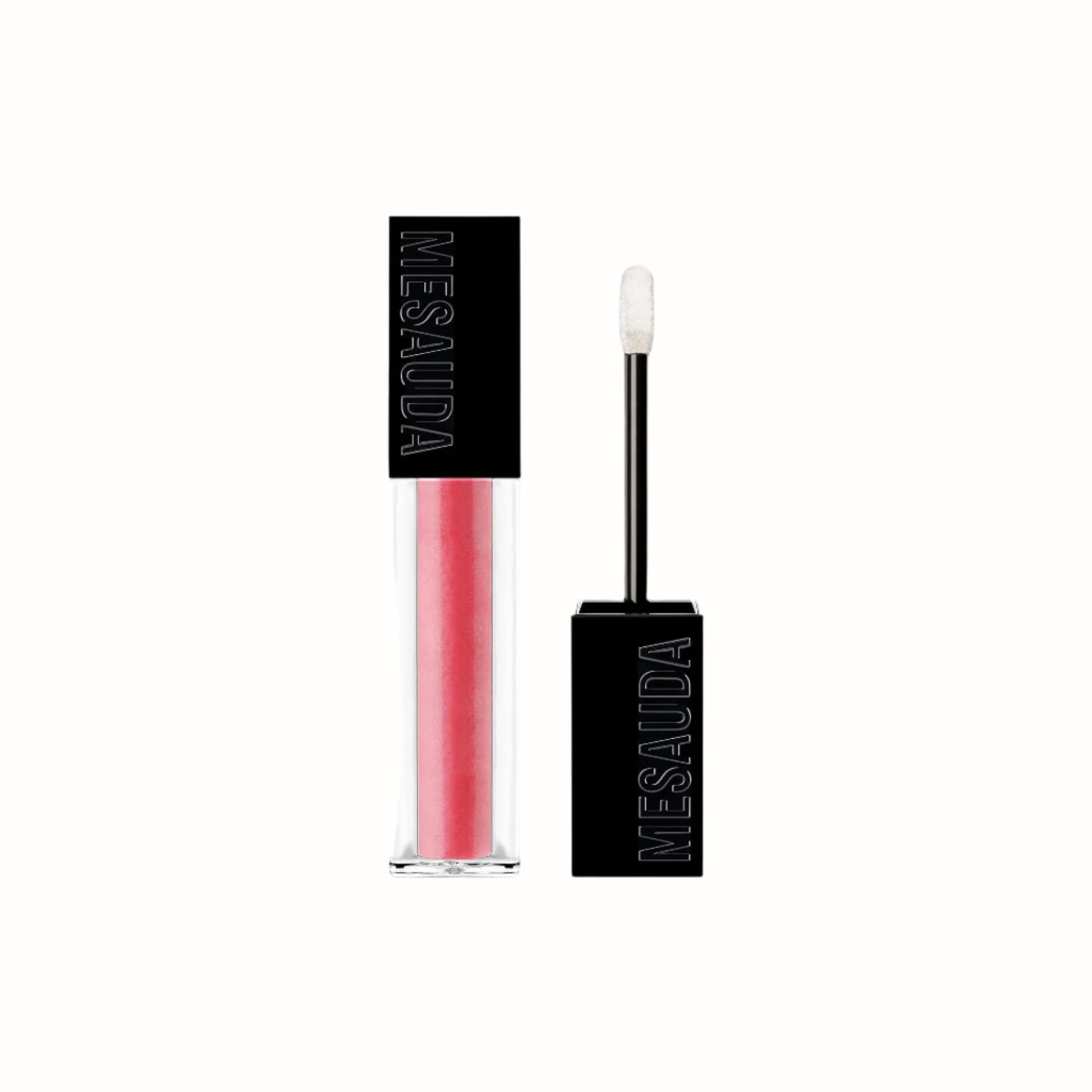 Liquid Eyeshadow-GLOSS-MATRIX-MESAUDA
A sleek, transparent tube of Mesauda liquid eyeshadow featuring a precise applicator for easy and smooth application. The product is housed in a minimalist black and clear packaging, offering a shimmering, long-lasting finish to enhance the eyes with vibrant color and effortless wear.