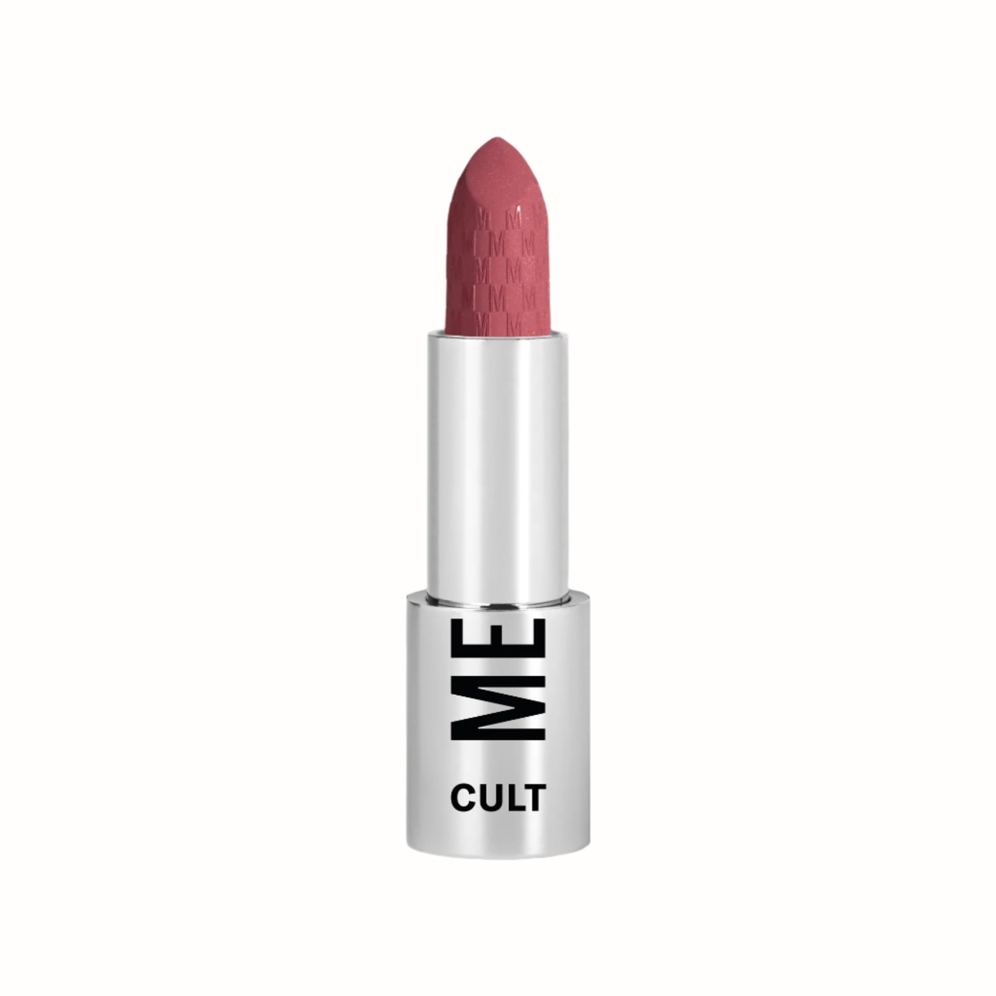 Cult Lipstick
A bullet of matte red lipstick from the Cult collection by Mesauda, featuring a sleek silver casing with the "ME" and "CULT" branding. The lipstick has a smooth, creamy texture with a long-lasting finish, perfect for adding a bold, sophisticated touch to any look.