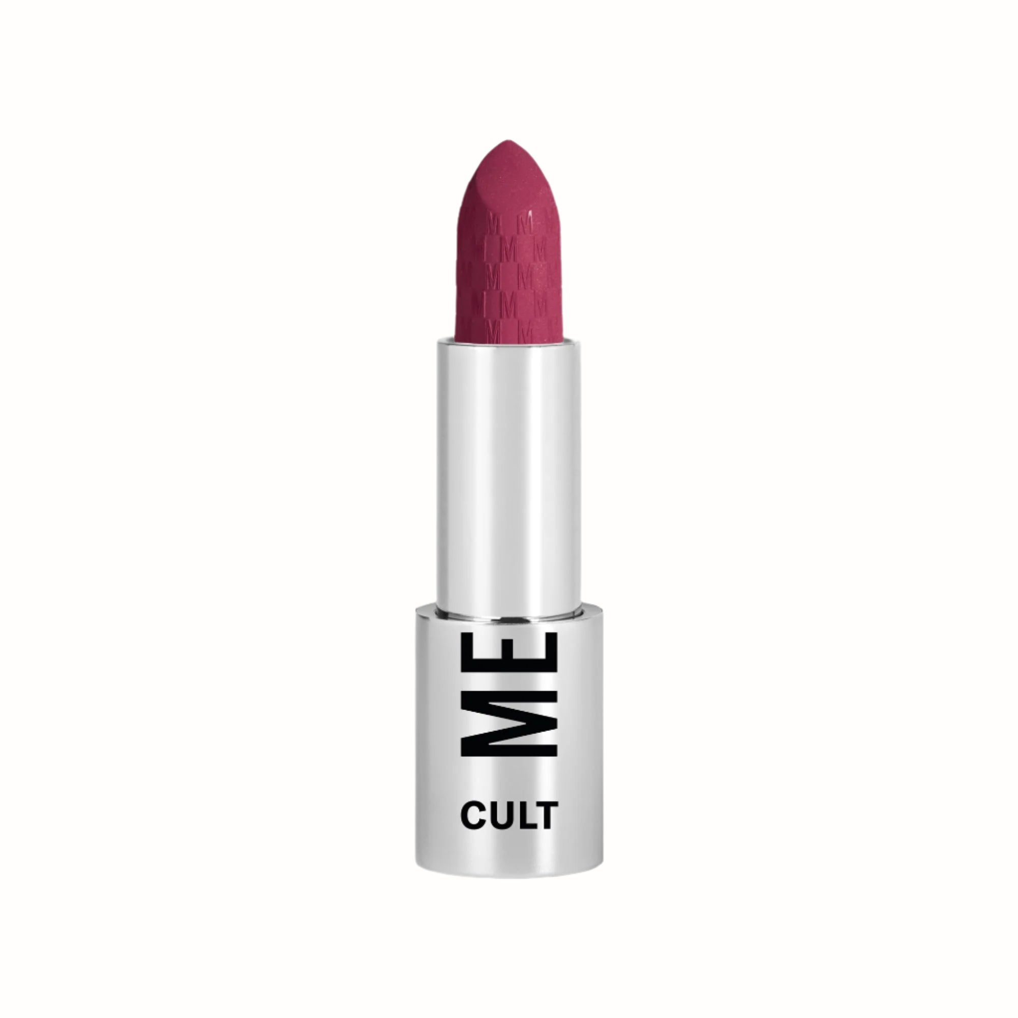 Cult Lipstick
A bullet of matte red lipstick from the Cult collection by Mesauda, featuring a sleek silver casing with the "ME" and "CULT" branding. The lipstick has a smooth, creamy texture with a long-lasting finish, perfect for adding a bold, sophisticated touch to any look.