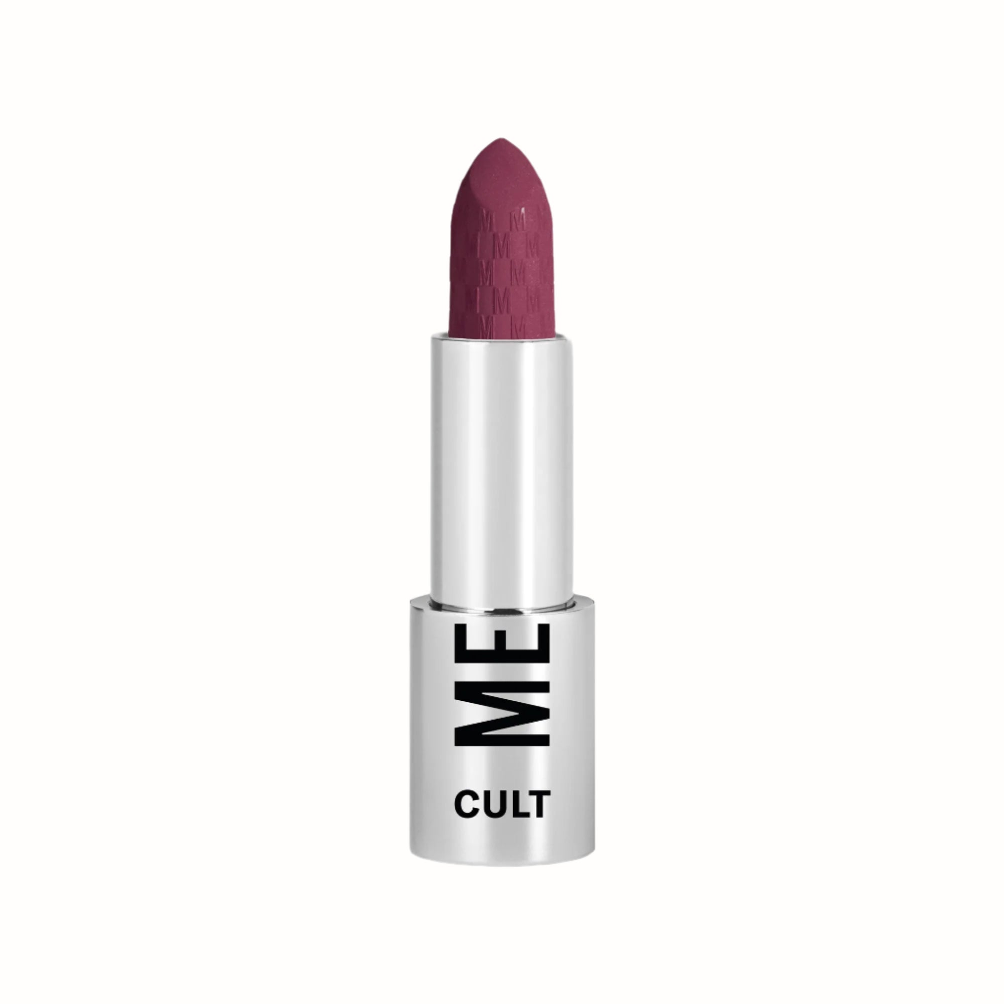 Cult Lipstick
A bullet of matte red lipstick from the Cult collection by Mesauda, featuring a sleek silver casing with the "ME" and "CULT" branding. The lipstick has a smooth, creamy texture with a long-lasting finish, perfect for adding a bold, sophisticated touch to any look.