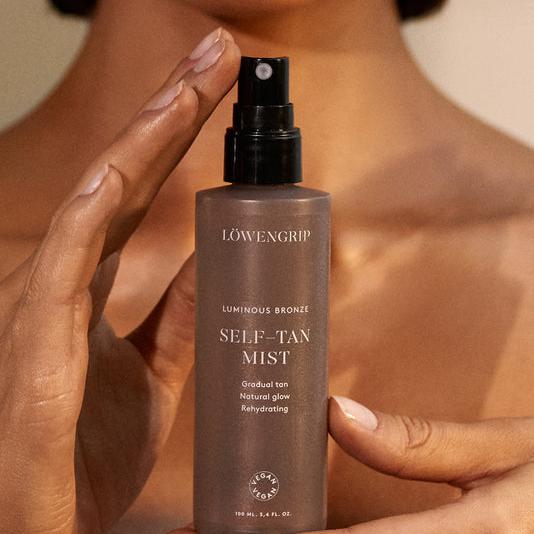 Lowengrip Savaiminio įdegio dulksna Luminous Bronze Self-Tan Mist