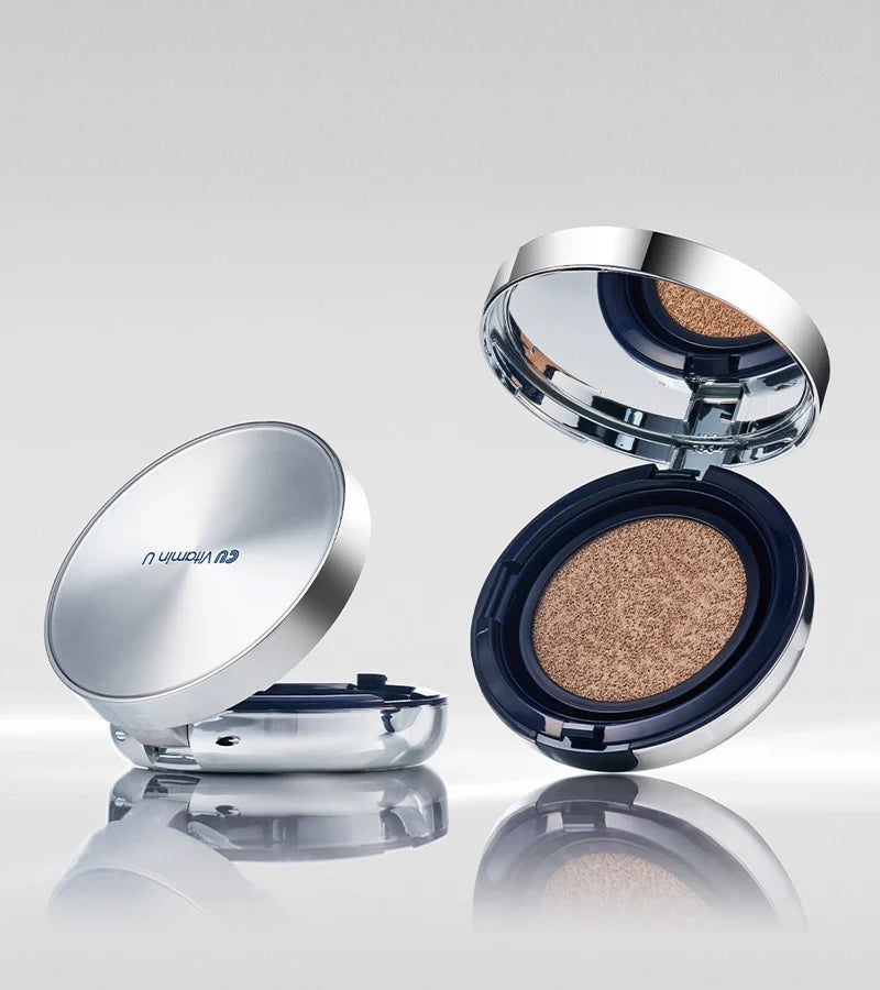 Makiažo pagrindas-kušonas su pusiau matiniu finišu SPF50+ PA++++, 15g + 15g