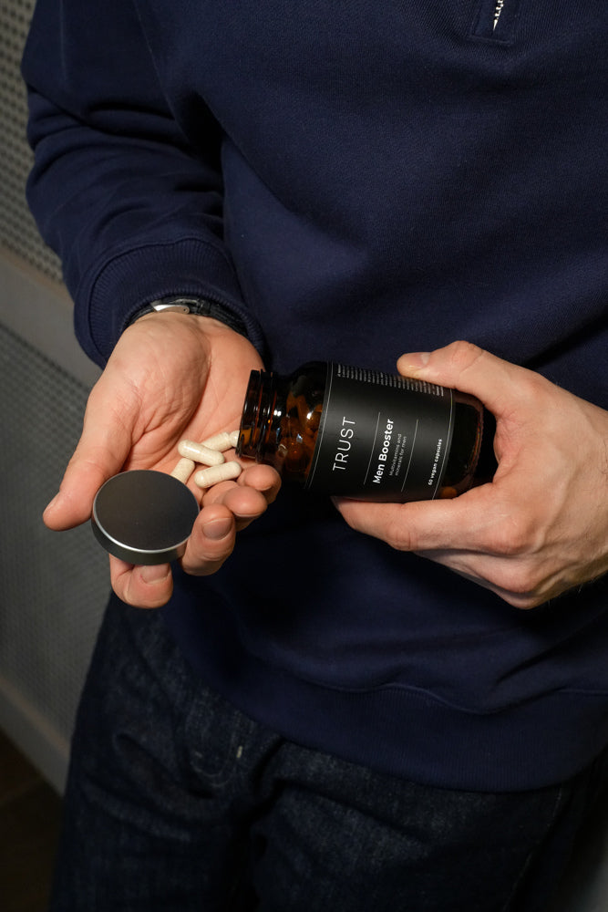 TRUST Men Booster vitaminų kompleksas vyrams, 60 kapsulių