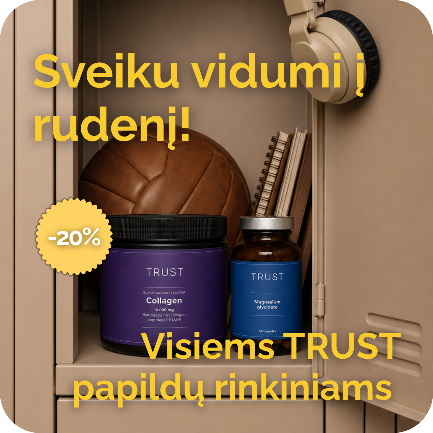 Rugsėjį pasirūpink savimi iš vidaus