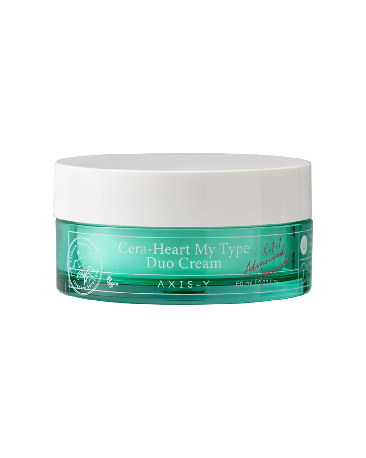 Cera-Heart My Type Duo Drėkinantis veido kremas, 60ml