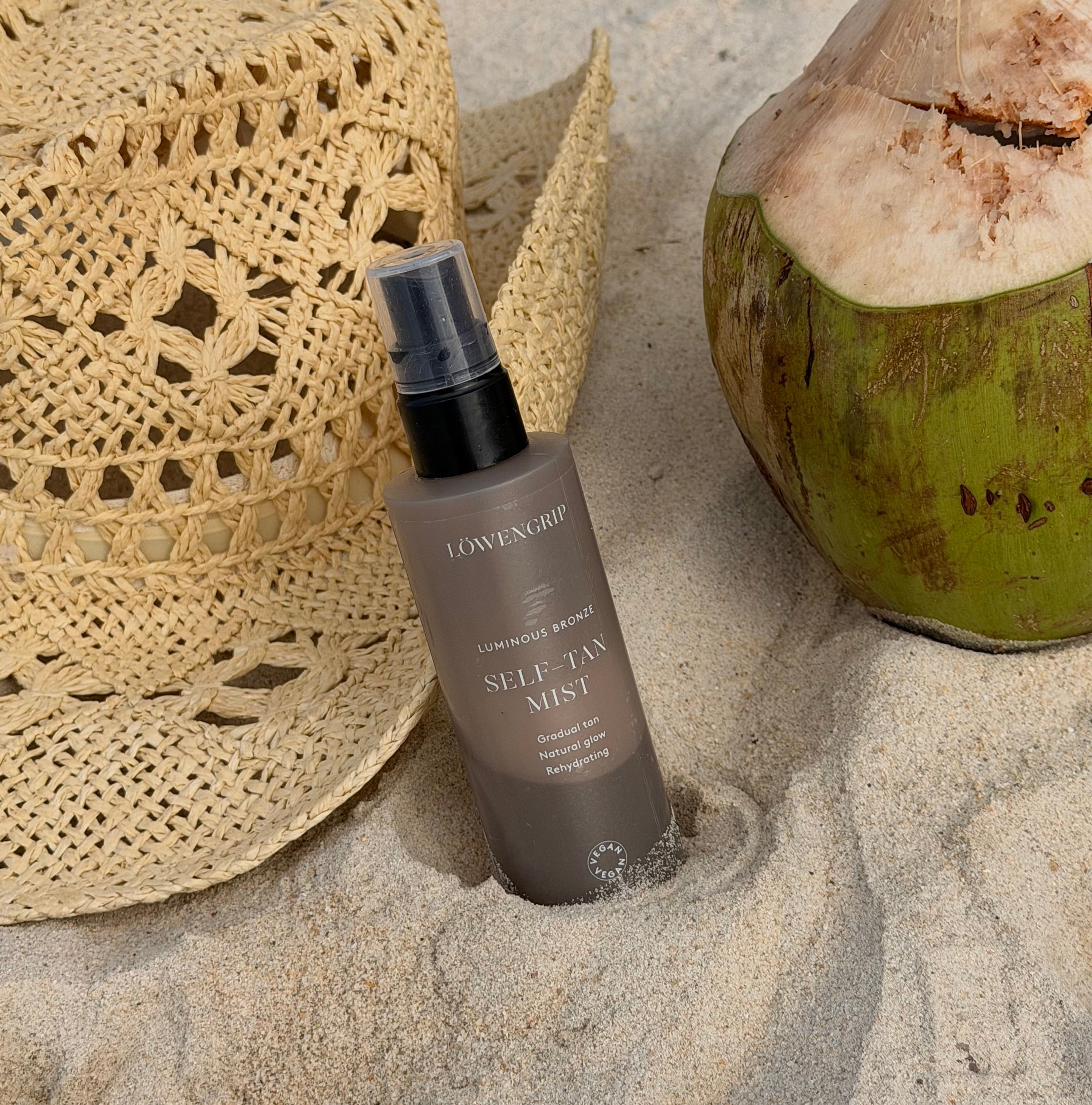 Lowengrip Savaiminio įdegio dulksna Luminous Bronze Self-Tan Mist