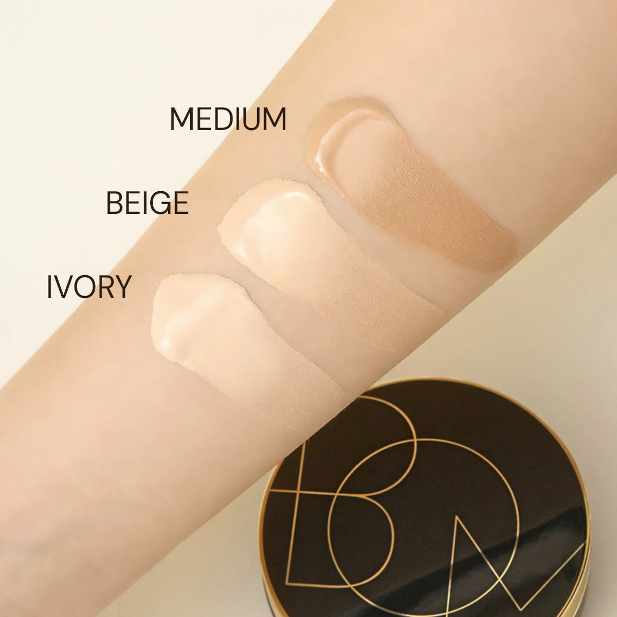 Kompaktinės kreminės pudros papildymas