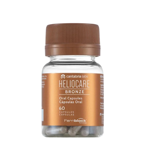 HELIOCARE ORAL BRONZE MAISTO PAPILDAI, 60 KAPSULIŲ