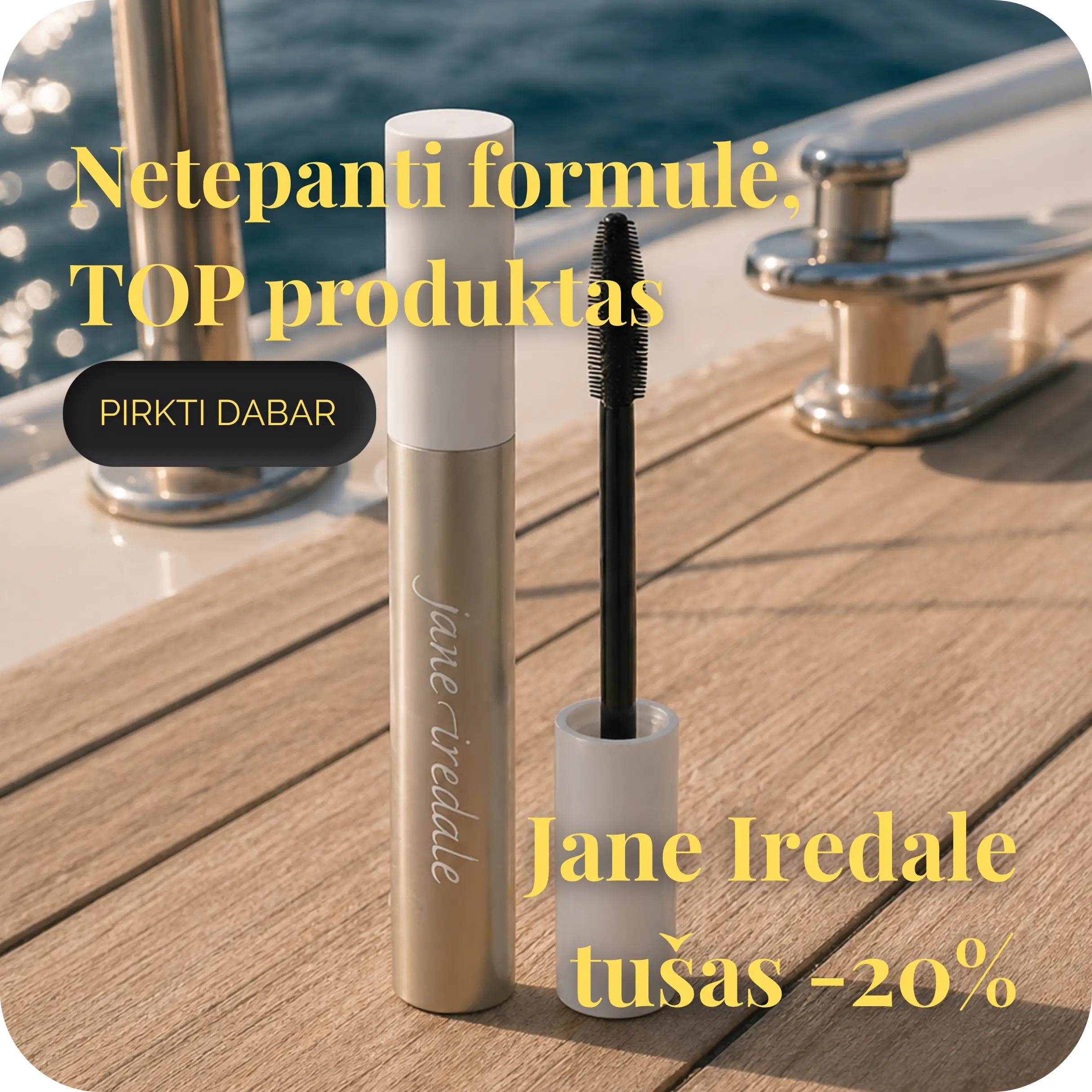 TOP Jane Iredale tušas -20%