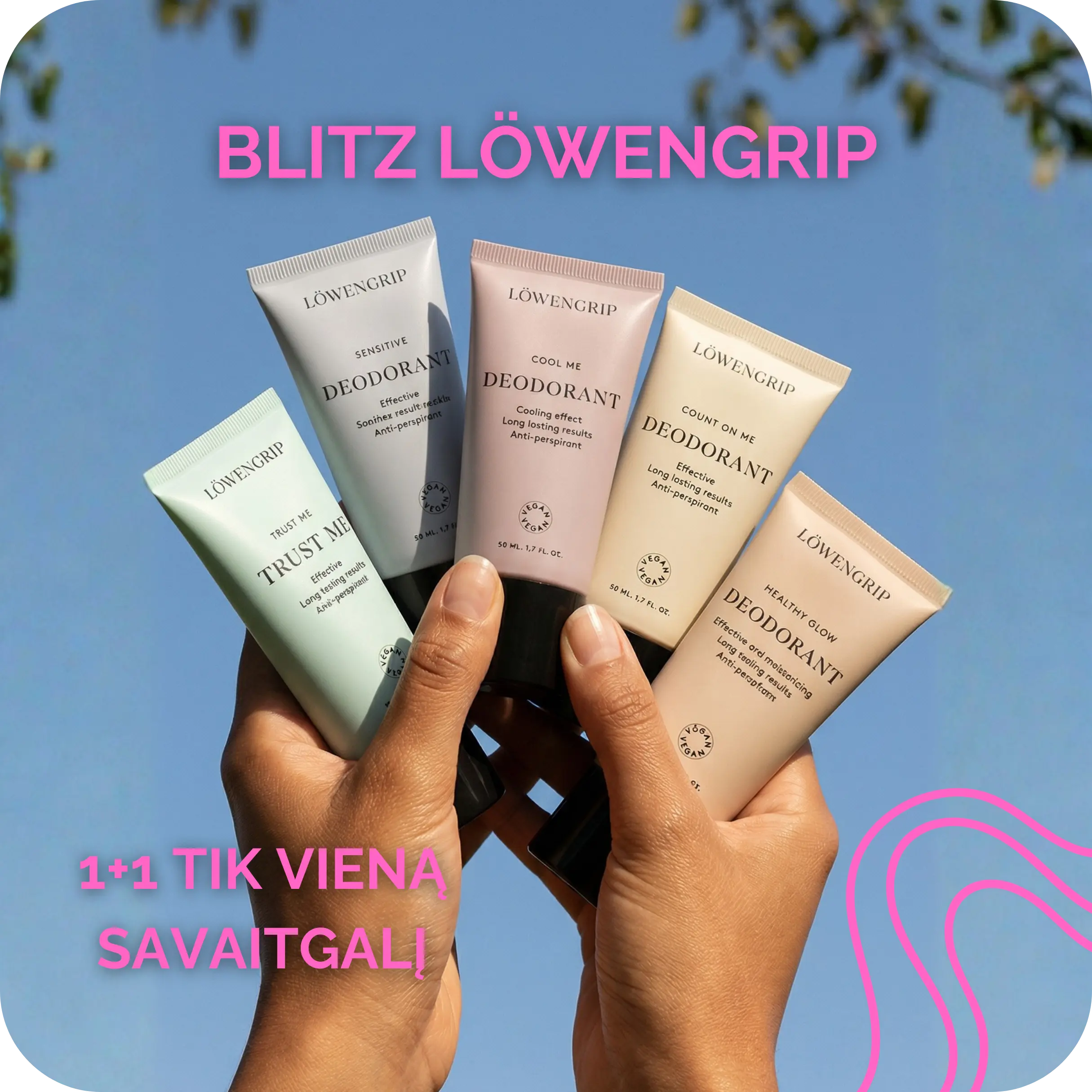 1+1 Löwengrip akcija