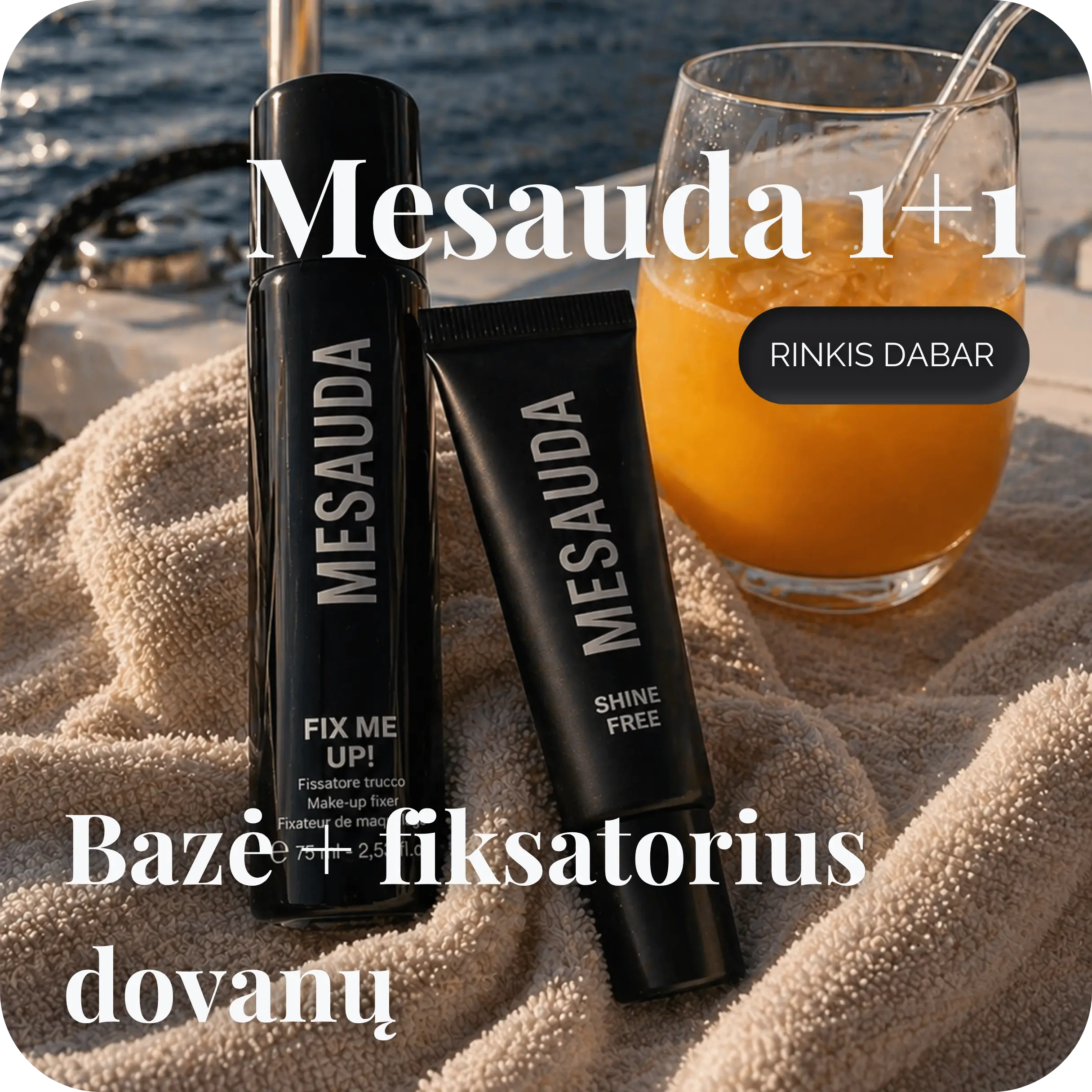 Makiažo bazė + dovana