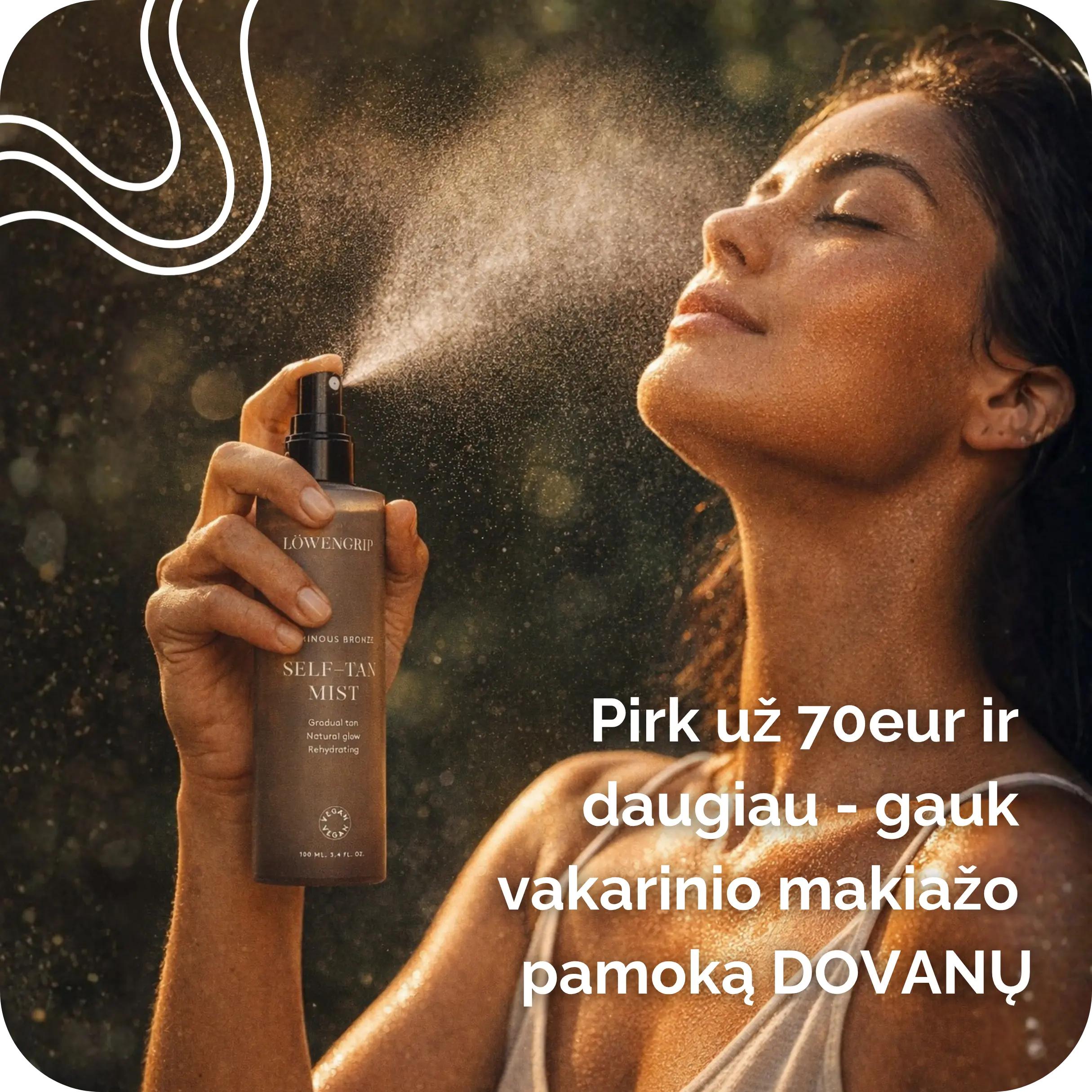 Vakarinio makiažo pamoka - dovanų