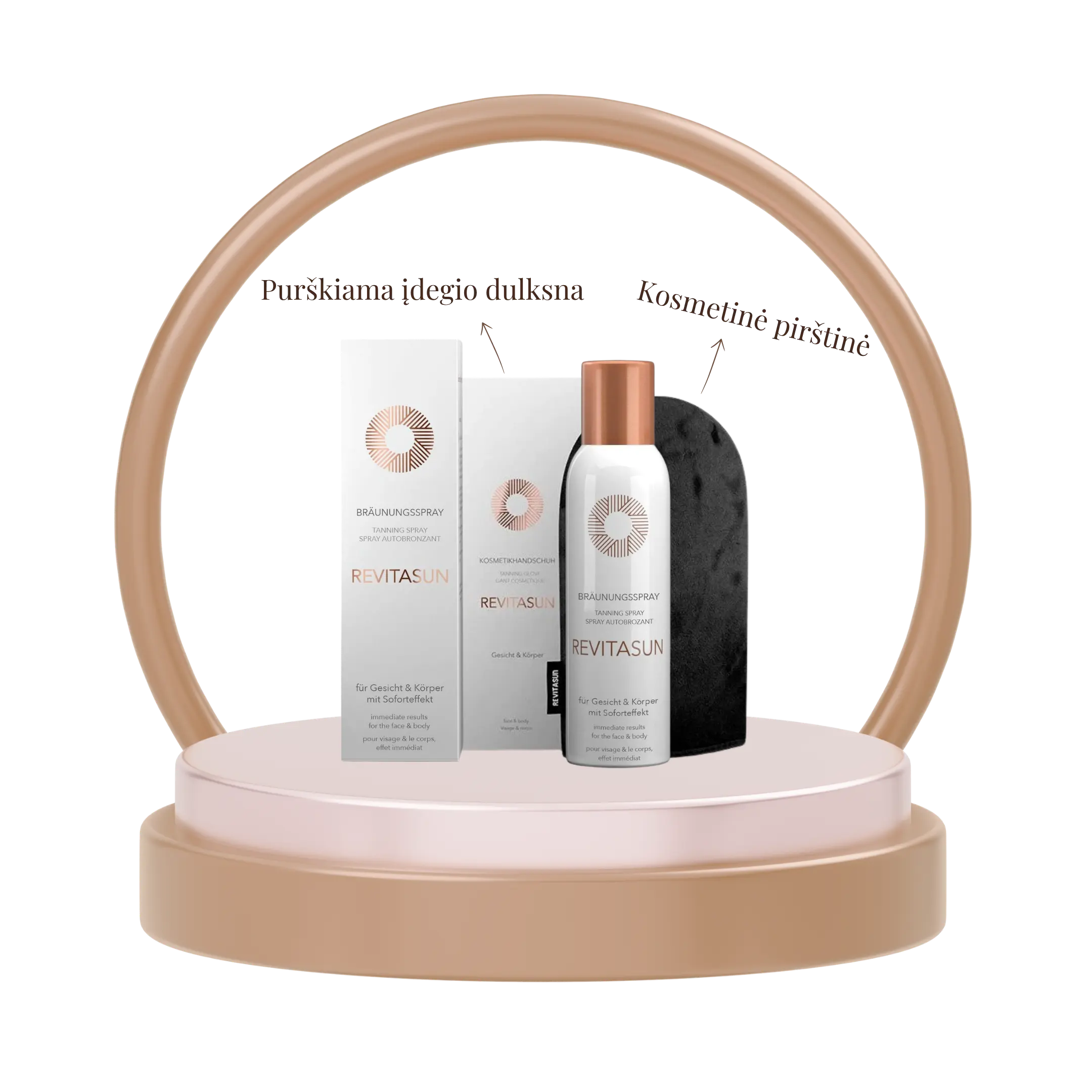 Revitasun savaiminio įdegio rinkinys