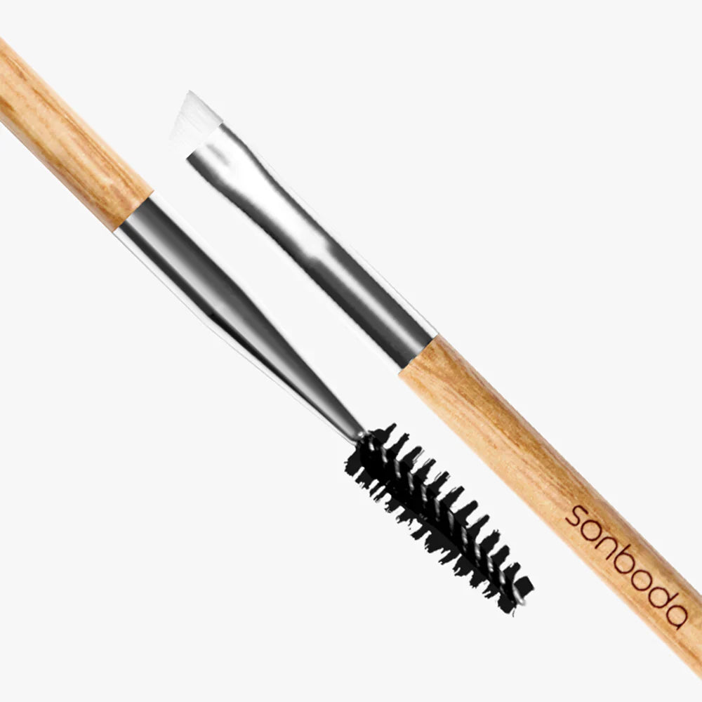 13 Dual Eyebrow Vegan Brush - šepetėlis antakiams