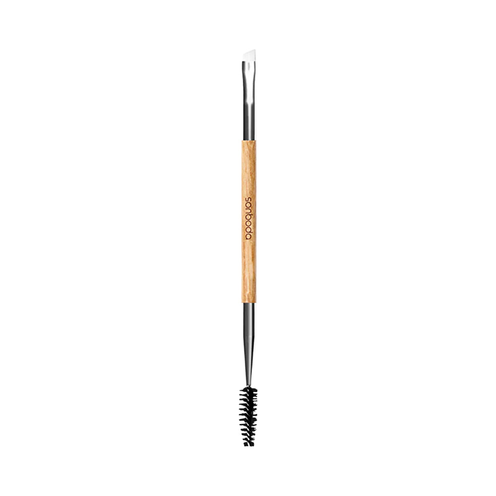 13 Dual Eyebrow Vegan Brush - šepetėlis antakiams