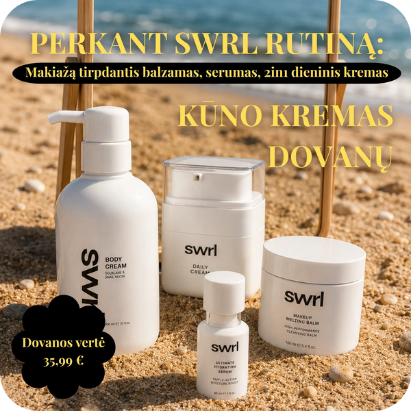 SWRL rutina + kūno kremas DOVANŲ