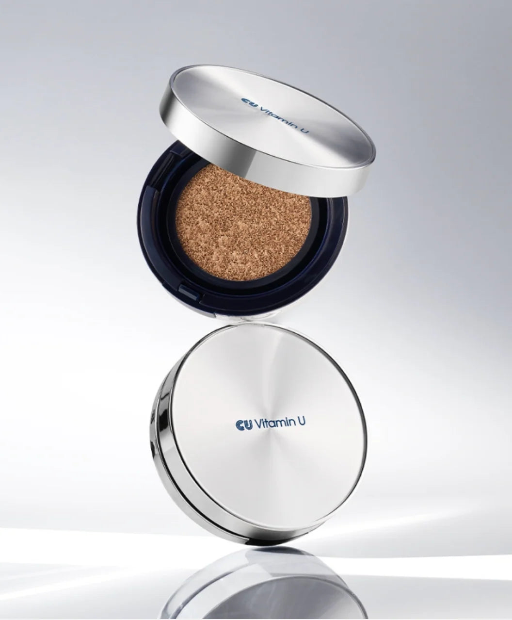 Makiažo pagrindas-kušonas su pusiau matiniu finišu SPF50+ PA++++, 15g + 15g