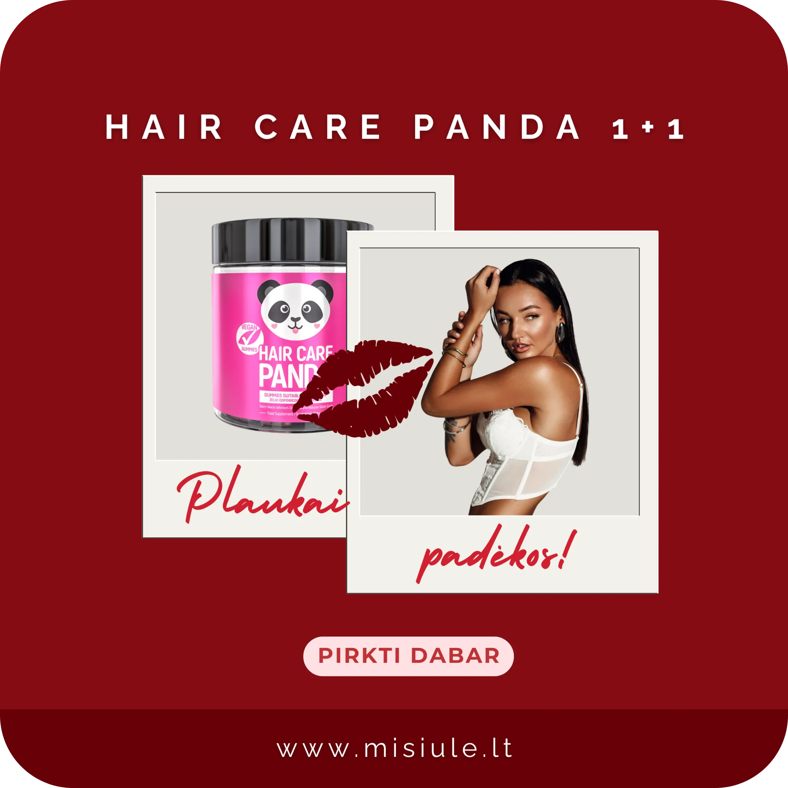 Meilė tavo plaukams 1+1