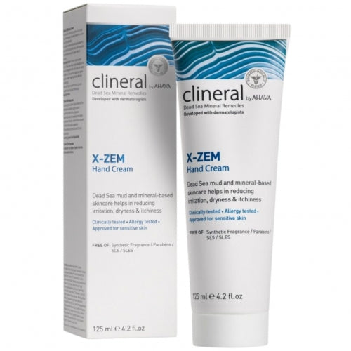 AHAVA Clineral X-ZEM intensyvaus poveikio rankų kremas, 125ml
