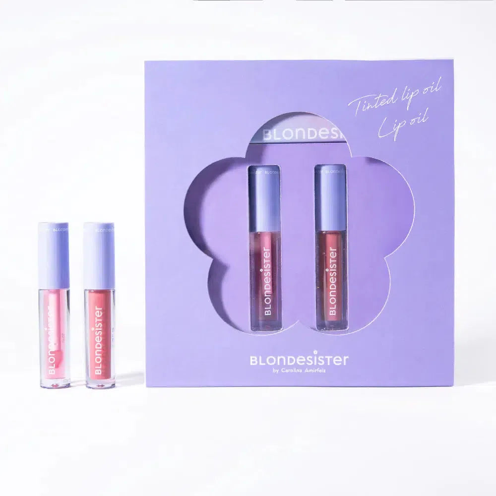 Dviejų lūpų aliejų dėžutė Mini Box xoxo-BLONDESISTER-Misiule.lt