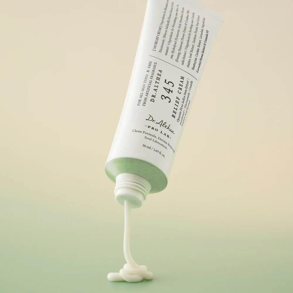 345 Relief Cream - regeneruojantis veido kremas,  50 ml