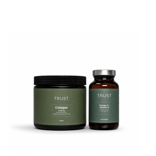 Rinkinys: TRUST Kolagenas + Omega-3