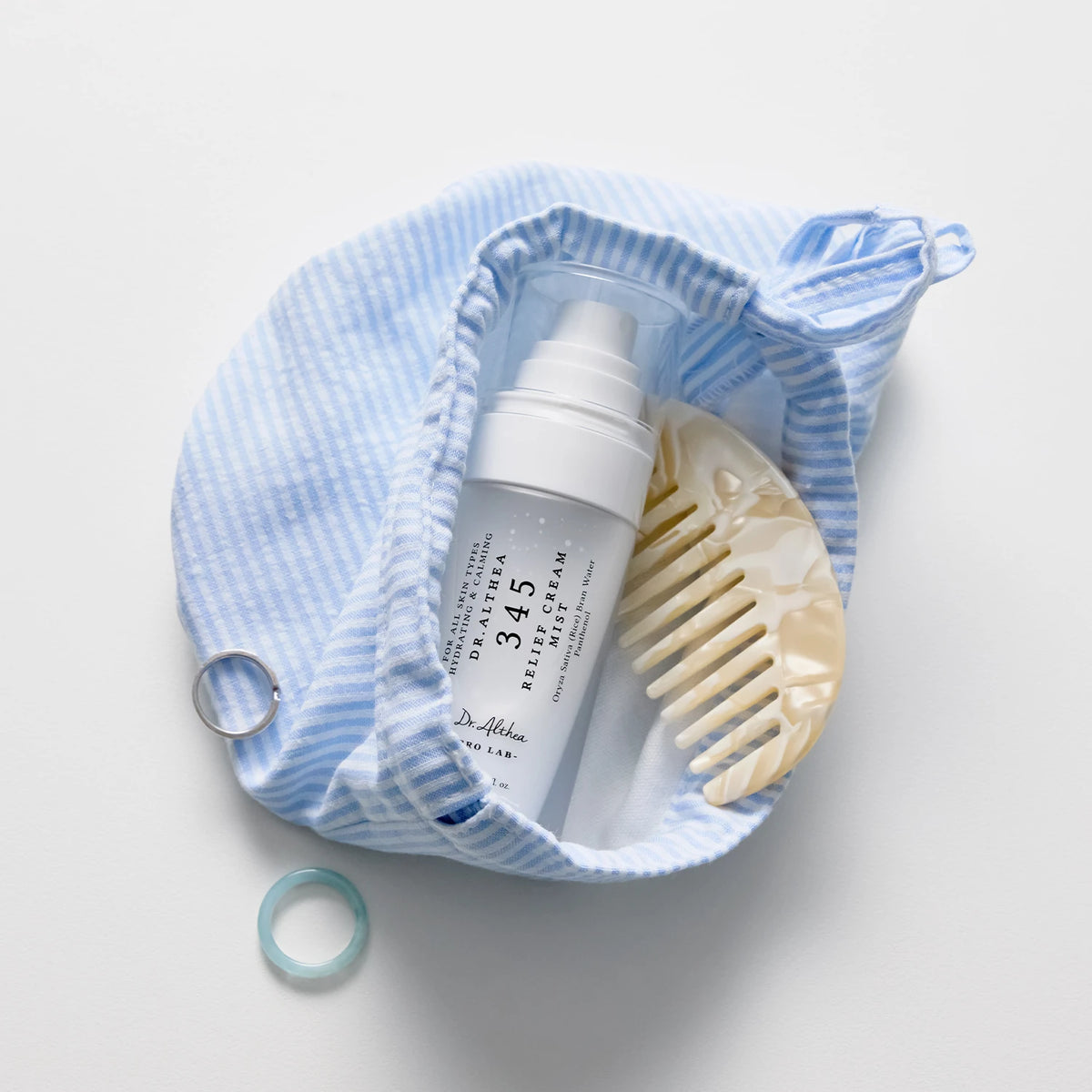 345 Relief Cream Mist - kreminės tekstūros atkuriamoji veido dulksna, 60ml
