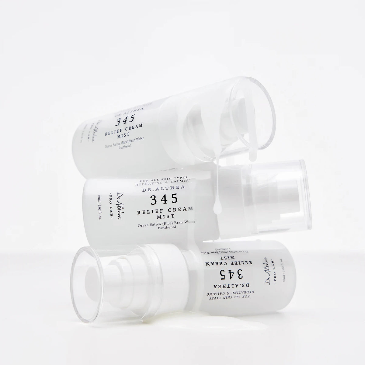 345 Relief Cream Mist - kreminės tekstūros atkuriamoji veido dulksna, 60ml