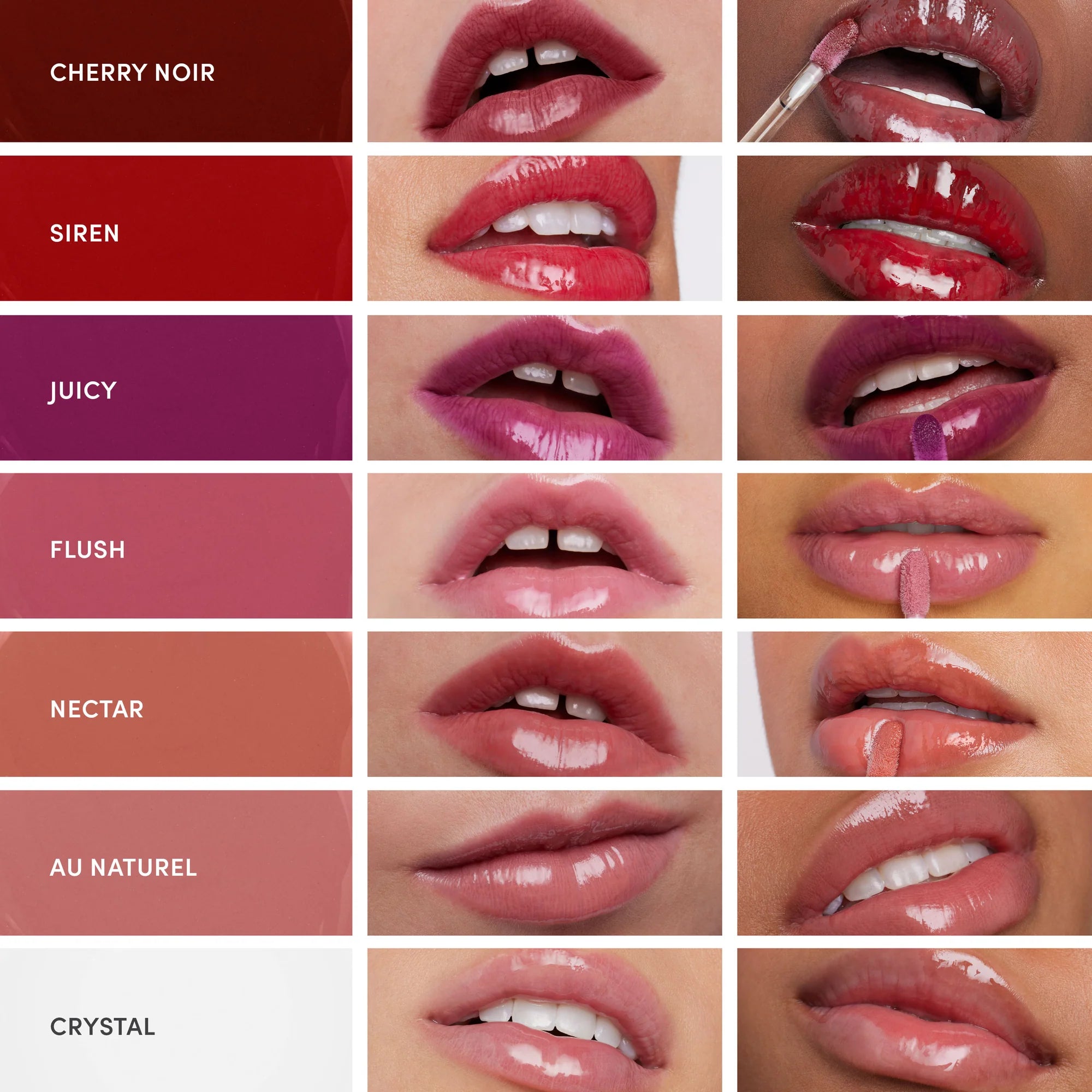 ColorLuxe intensyvaus poveikio lūpų glazūra