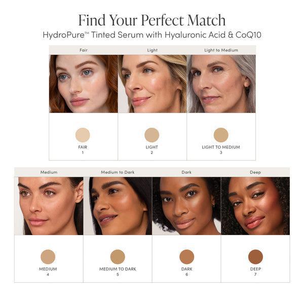 JANE IREDALE-HydroPure serumas su atspalviu, Fair 1-