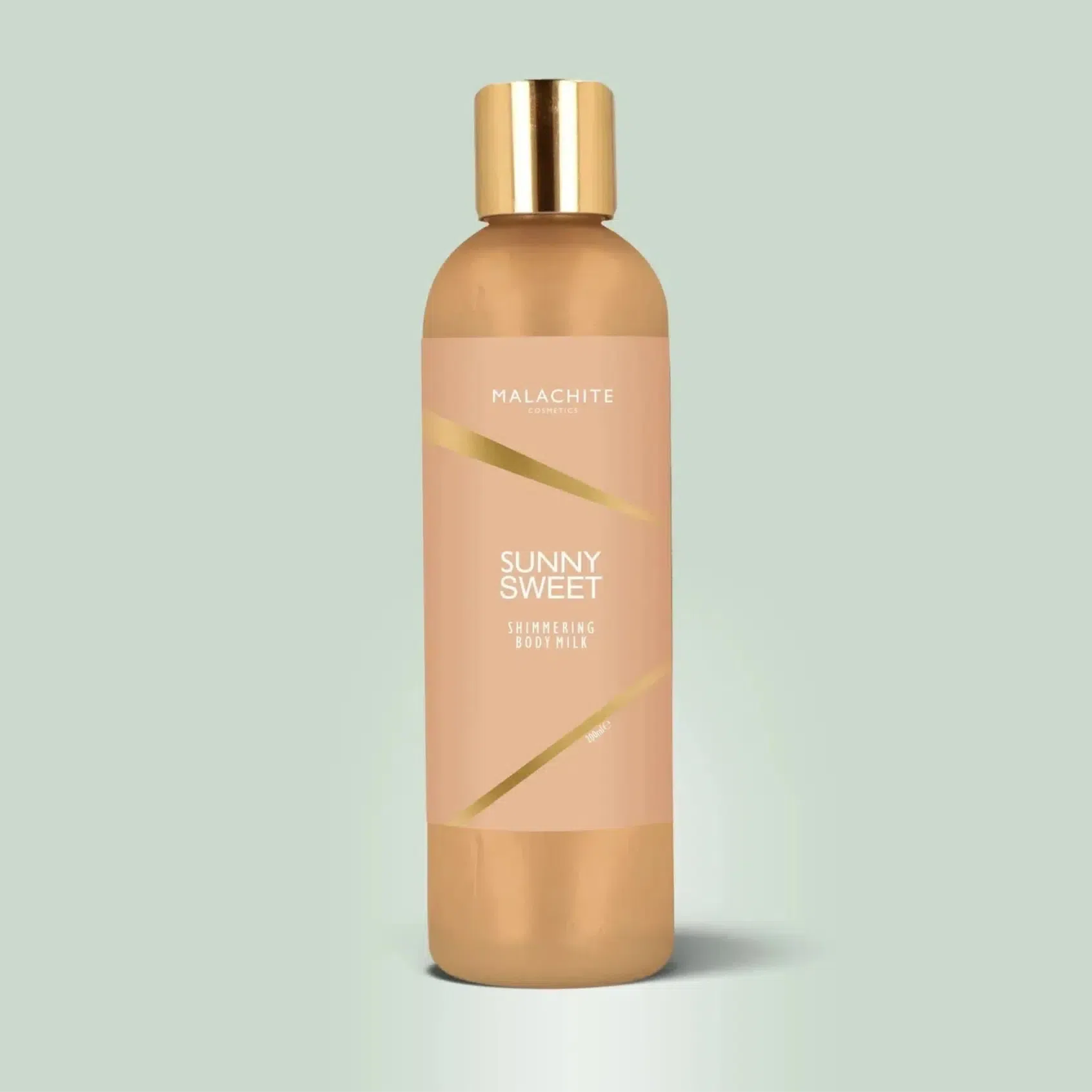 Drėkinantis ir blizgantis kūno losjonas Sweet summer-MALACHITE COSMETICS-Misiule.lt